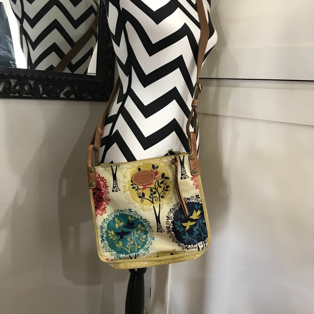 Fossil Key Per Crossbody Purse